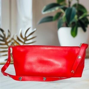 EUC Furla Red Leather Women's Bag